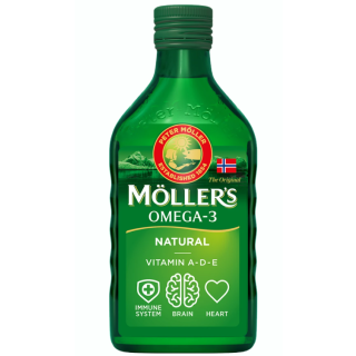 Nature's Plus Moller's Natural 250ml Μουρουνέλαιο