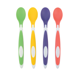 Dr. Brown's Designed to Nourish™ Soft-Tip 4m+ Toddler Feeding Spoons 4 Items(TF009)