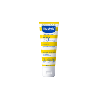 Mustela Very High Protection Sun Lotion SPF50+ Αντιηλιακό Προσώπου-Σώματος για Όλη την Οικογένεια 100ml