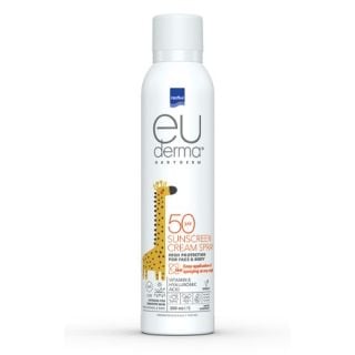 InterMed Euderma Babyderm SPF50 Water Resistant Children's Spray High Protection for Face & Body 200ml