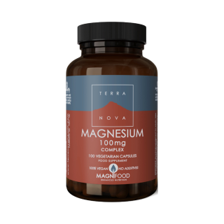 Terranova Magnesium 100mg Complex 100 Φυτικές Κάψουλες
