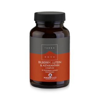 Terranova Bilberry, Lutein & Astaxanthin Complex - Eye Support 50 Caps για την Όραση