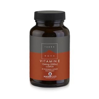 Terranova Vitamin E Complex 200iu (134mg) 50 Caps Βιταμίνη Ε με Υπερτροφές