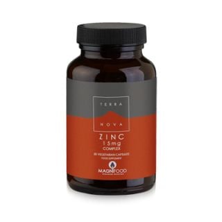 Terranova Zinc 15mg Complex 50 Caps Ψευδάργυρος