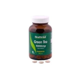 Health Aid Green Tea 1000mg 60 Tabs Πράσινο Τσάι