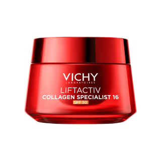 Vichy Liftactiv Collagen Specialist 16 Spf50 Day Cream 50ml Collagen Boost & Correction of 16 Signs of Aging