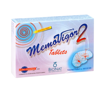 Bionat Memovigor 2 900mg 20 Tabs για Ιλίγγους, Εμβοές, Ενίσχυση Μνήμης