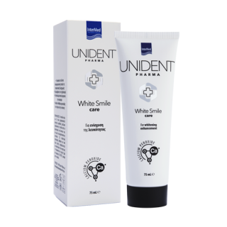 Intermed Unident Pharma White Smile Care Οδοντόκρεμα για Ενίσχυση της Λευκότητας των Δοντιών 75ml