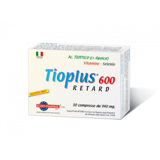 Bionat Tioplus 600 Retard 30 δισκία για Ανακούφιση των Συμπτωμάτων του Νευροπαθητικού Πόνου