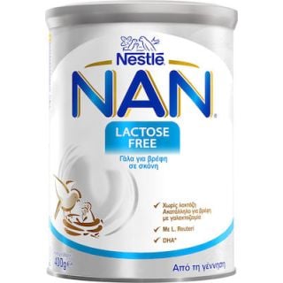 Nestle Nan LF Lactose Free Γάλα Ελεύθερο Λακτόζης 400gr