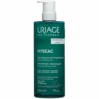 Uriage Hyseac Cleansing Gel 500ml Τζελ για Βαθύ Καθαρισμό