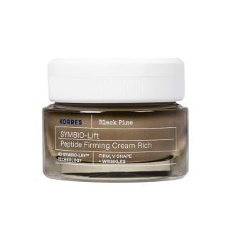 Korres Black Pine SYMBIO-Lift Peptide Firming Rich Cream 40ml Κρέμα Σύσφιγξης με Πεπτίδια Πλούσιας Υφή