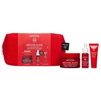 Apivita Promo Beevine Elixir Αντιγηραντική Κρέμα Ελαφριάς Υφής 50ml & Δώρο Αντιγηραντικός Ορός 10ml & Κρέμα Ματιών & Χειλιών 5ml