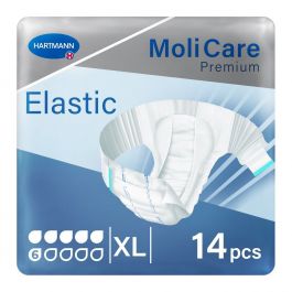 MoliCare Premium Elastic 10D - XLarge (Pack of 14)