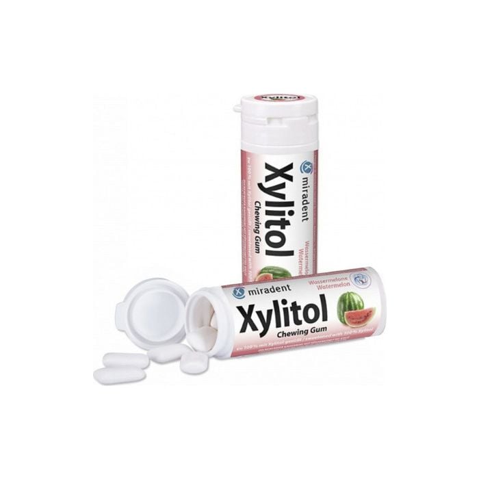  Miradent Xylitol Chewing Gum Watermelon 30items
