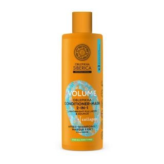 Natura Siberica Oblepikha Volume Conditioner - Mask 2in1 for All Hair Types 400ml
