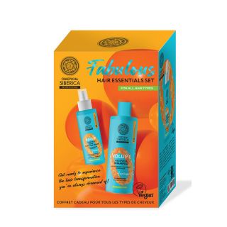 Natura Siberica Promo Oblepikha Ο Professional Fabulous Keratin Set for Damaged Hair with Shampoo 400ml & Serum 200ml