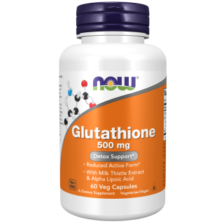 Now Foods Glutathione 500mg 60veg.caps Γλουταθειόνη