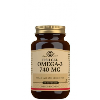 Solgar Συμπλήρωμα Διατροφής με Ωμέγα-3 Λιπαρά Οξέα 50κάψουλες