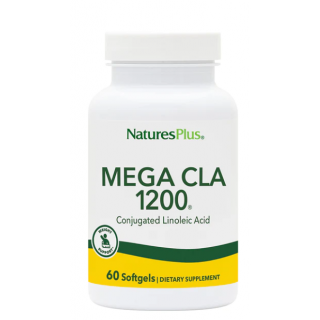 Nature's Plus Mega CLA 1200mg Για Έλεγχο Βάρους & Μείωση Λίπους 60κάψουλες