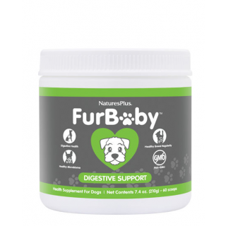 Natures Plus FurBaby Συμπλήρωμα Διατροφής Σκύλου σε Σκόνη για το Πεπτικό 210gr