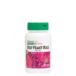 Nature's Plus Herbal Actives Red Yeast Rice 60 Κάψουλες