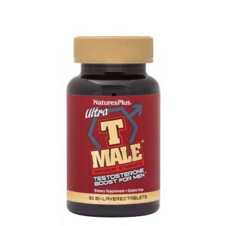 Nature's Plus Ultra T Male Maximum Strength Ενίσχυση Τεστοστερόνης για Άνδρες 60ταμπλέτες