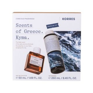 Korres Promo Scents of Greece Kyma Eau de Toilette Άρωμα 50ml & Δώρο Κύμα Αφρόλουτρο 250ml