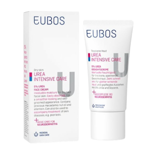 Eubos Urea 5% Face Cream 50ml Ενυδατική Κρέμα Προσώπου