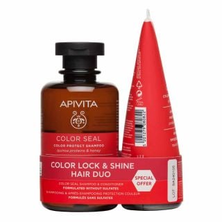 Apivita Promo Color Seal Σαμπουάν Προστασίας Χρώματος 250ml & Μαλακτική Κρέμα Προστασίας Χρώματος 150ml