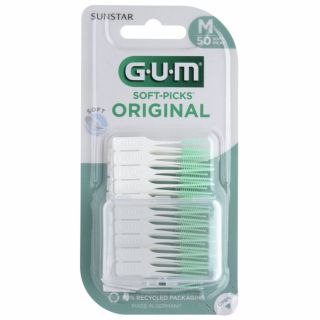 Gum Soft Picks Original Regular 632 Οδοντιατρικές Οδοντογλυφίδες 50 τεμάχια