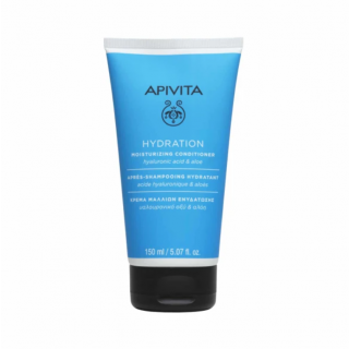 Apivita Moisturizing Conditioner 150ml Κρέμα Ενυδάτωσης με Υαλουρονικό Οξύ & Αλόη