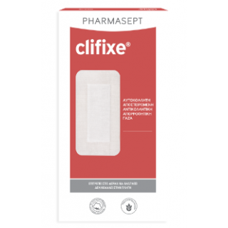 Pharmasept Clifixe Αυτοκόλλητη Αποστειρωμένη Γάζα 10cm x 25cm 3 Τεμάχια