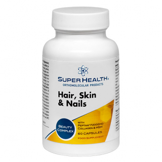 Super Health Hair Skin & Nails 60caps Συμπλήρωμα Διατροφής για Δέρμα, Νύχια και Μαλλιά