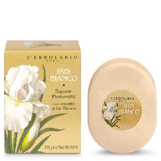 L' Erbolario White Iris Perfumed Soap 125gr Αρωματικό Σαπούνι