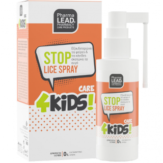 PharmaLead Stop Lice Care 4Kids 50 ml Spray Τοπικής Χρήσης που Εξουδετερώνει Ψείρες, Κόνιδες & Σκοτώνει τα Αυγά