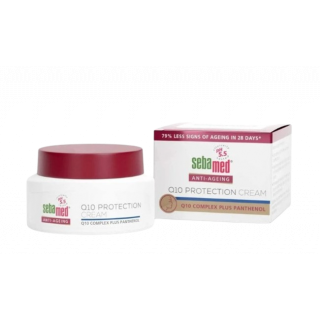 Sebamed Q-10 Protection Cream 50ml Κρέμα Προσώπου με Q 10, Πανθενόλη & Βιταμίνη Ε