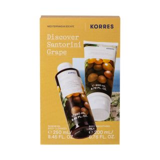 Korres Promo Discover Santorini Grape με Αφρόλουτρο 250ml & Ενυδατικό Γαλάκτωμα Σώματος 200ml