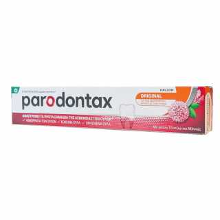 Parodontax Original Mint & Ginger 75ml Οδοντόκρεμα με Fluoride για τα Ούλα Μέντα & Τζίντζερ