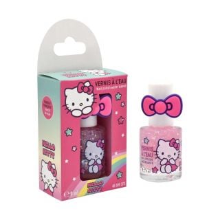 Take Care Hello Kitty Παιδικό Μανό με Ροζ Glitter 9ml & Δώρο Δαχτυλίδι