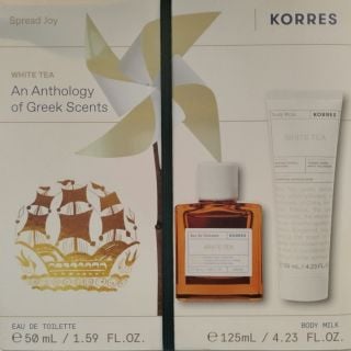 Korres Promo White Tea An Anthology of Greek Scents με Eau de Toilette 50ml & Ενυδατικό Γαλάκτωμα Σώματος 125ml