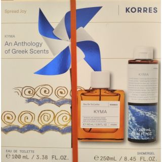 Korres Promo Kyma An Anthology of Greek Scents με Eau de Toilette 100ml & Αφρόλουτρο 250ml