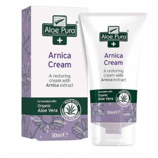 Optima Aloe Pura Arnica Cream 50ml Καταπραϋντική Κρέμα Σώματος
