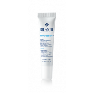 Rilastil Progression(+) Uniforming Anti-Wrinkle Eye Contour Cream 15ml Αντιρυτιδική Κρέμα Ματιών