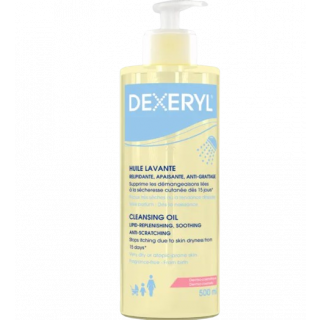 Dexeryl Cleansing Oil for Face & Body 500ml Λάδι Καθαρισμού για Ξηρές & Ατοπικές Επιδερμίδες 