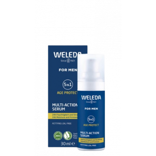 Weleda For Men Age Protect 5 σε 1 Ορός Προσώπου Πολλαπλής Δράσης για τον Άνδρα 30ml