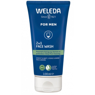 Weleda For Men 2 σε 1 Καθαριστικό Προσώπου για τον Άνδρα 100ml