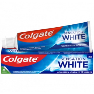 Colgate Sensation White Toothpaste 75ml Οδοντόκρεμα για Λεύκανση 