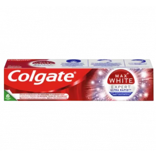 Colgate Max White Expert Ultra Rapid Toothpaste for Whitening 75ml Οδοντόκρεμα για Άμεση Λεύκανση