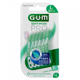 Gum Soft Picks Pro Large 691 Οδοντιατρικές Οδοντογλυφίδες 30τμχ